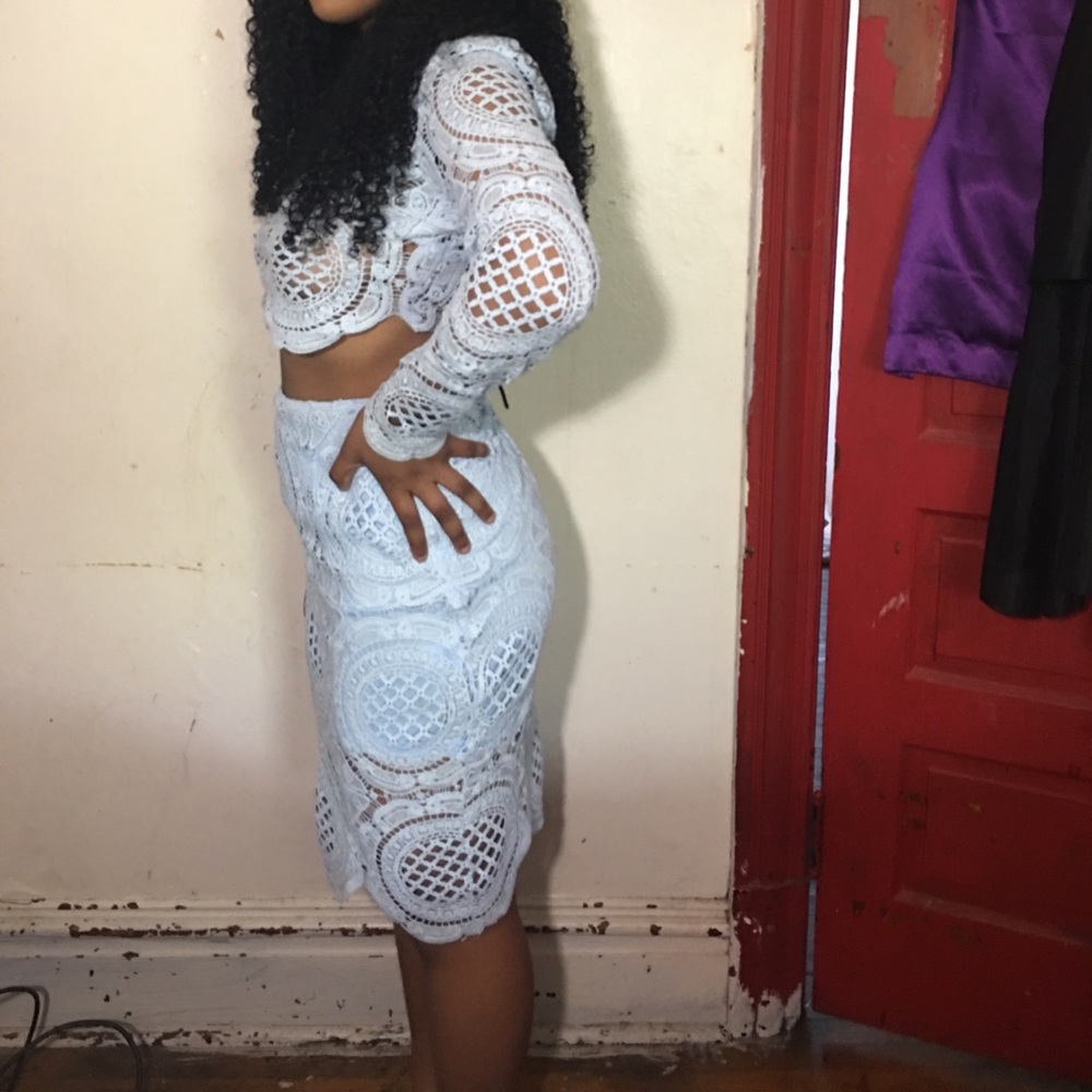 Knitted 2 piece set